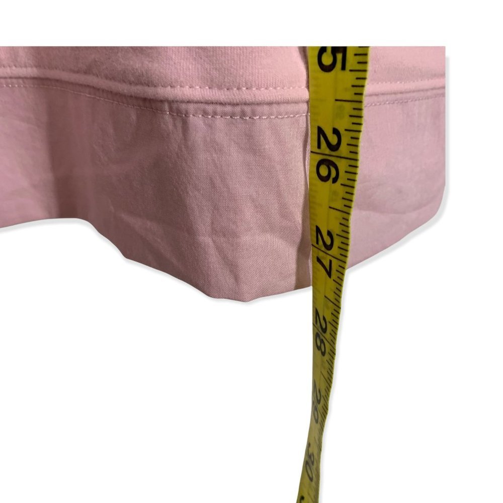 Soft Surrounding Casual Light Pink Hoodie Pockets Pullover Size M Medium - Picture 5 of 7